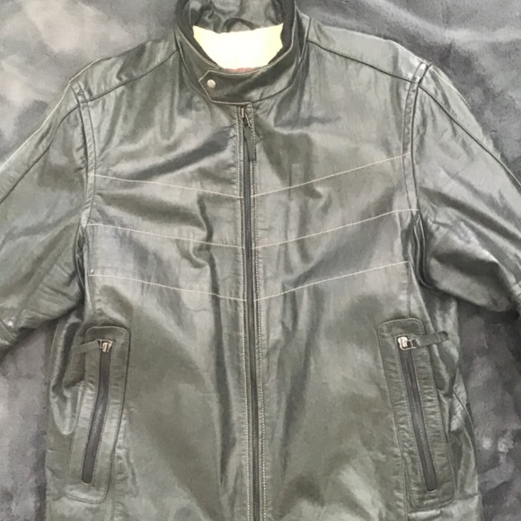 Artikel  Mens Leather Jacket - Picture 6 of 8